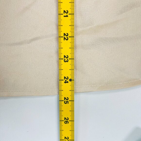 NWOT SEE BY CHLOÉ Tie-Neck Twill Blouse Khaki Size 40/8 Long Sleeves Ruffles - Picture 12 of 13